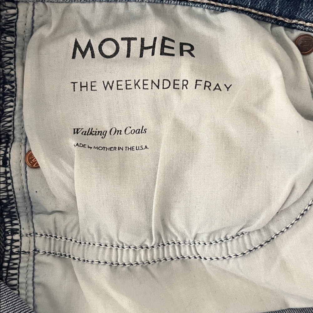 MOTHER Dark Blue Flare Jeans - Picture 6 of 6